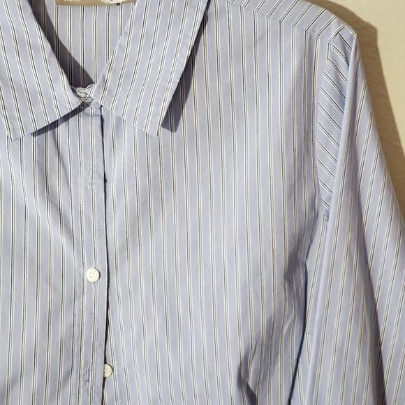 CROFT and Barrow striped button down shirt size XL - Picture 5 of 6